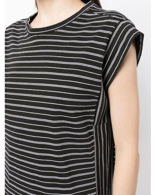 Rag & Bone Gestreepte Shorts in het Black