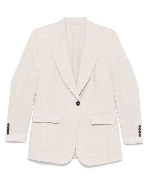 Brunello Cucinelli ルレックス ジャケット White
