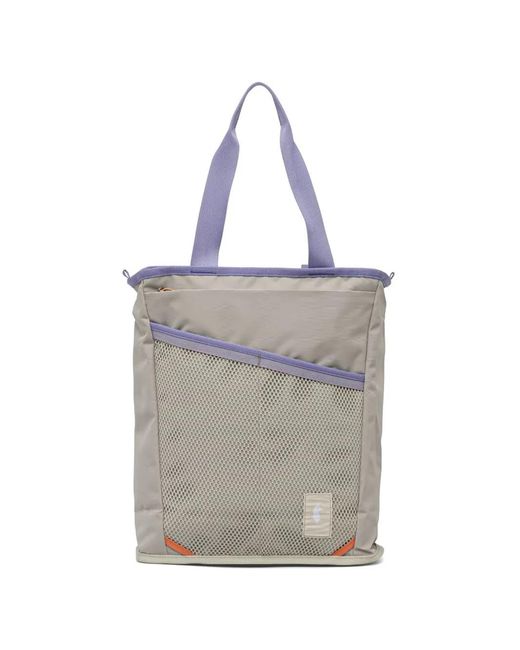 COTOPAXI Gray Mesh-Panelled Convertible Backpack