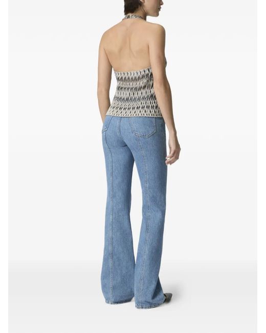 Missoni Gray Haut Dos Nu À Motif