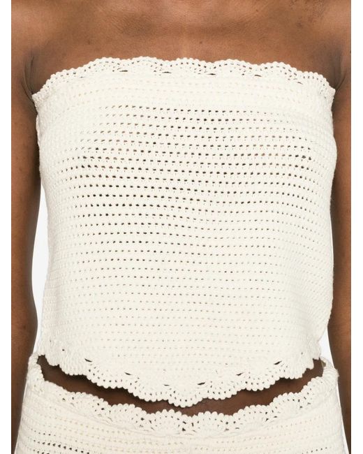 Posse Natural Haut-Bustier Dylan En Maille