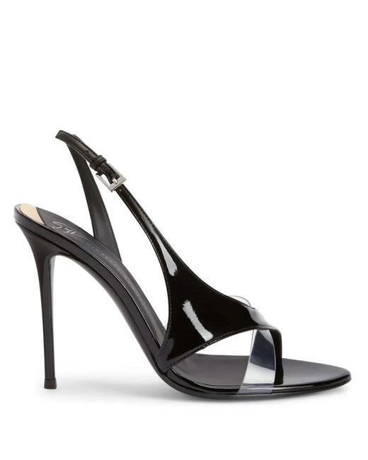 Giuseppe Zanotti Metallic Marthine Slingback Sandals