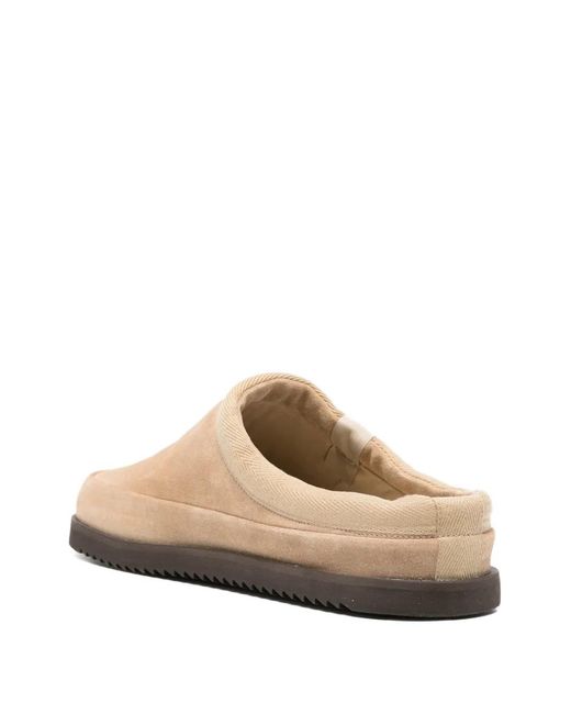 Represent White Summer Suede Mules for men