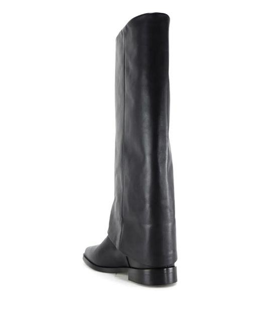 Notabene Black Lupe Square-Toe Boots