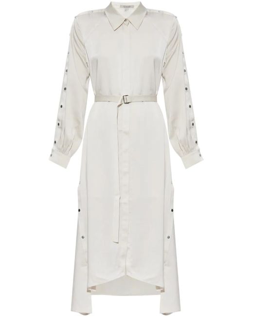 lexi white linen midi dress The Lexi Featuring a gathered bust and a shirred back, with pockets and a flowing body. The Lexi is the midi dress you'll style up and down, all year round.
