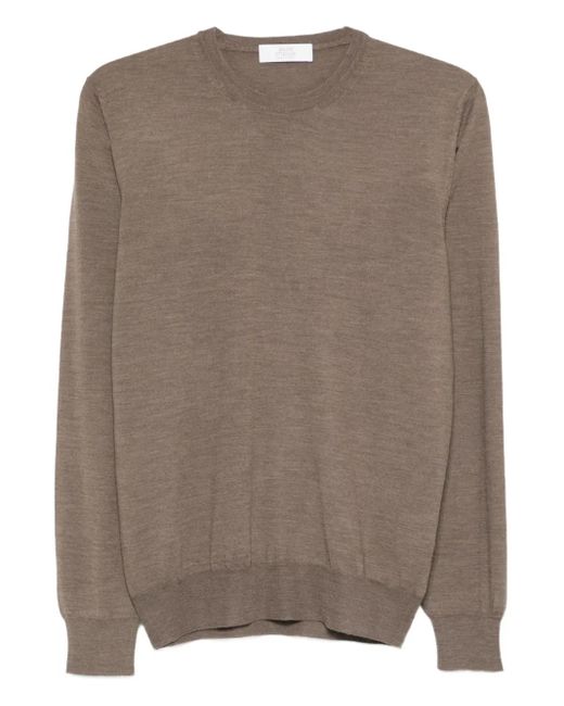 Mauro Ottaviani Pullover mit rundem Ausschnitt in Brown für Herren