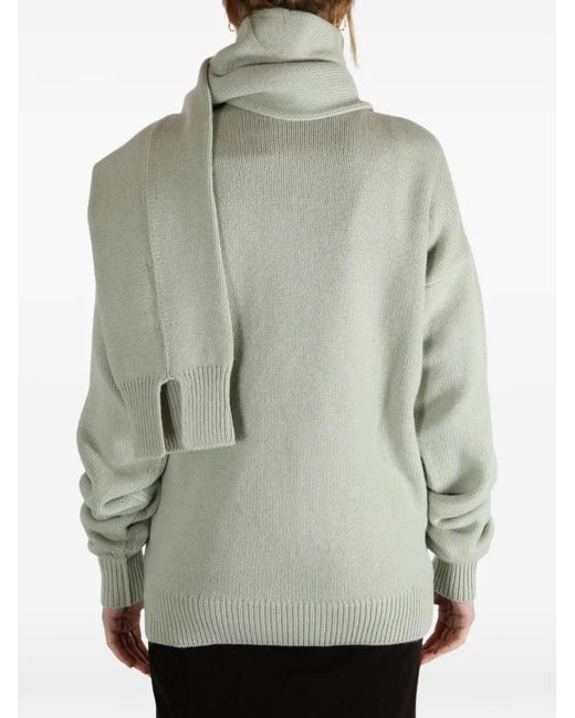 Calvin Klein Gray Roll-Neck Sweater