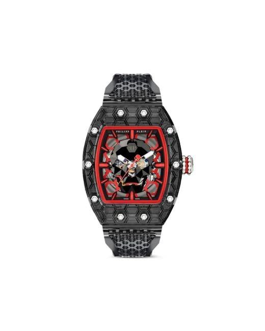 Philipp Plein Red Crypto King Cry$Tal Ghost Watch for men