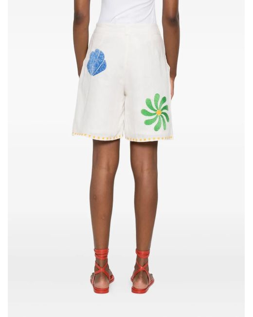 Pantalones cortos Sia Cala De La Cruz de color Blue