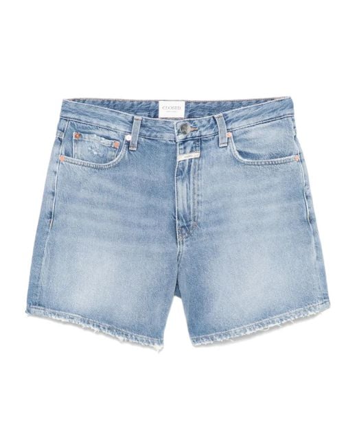 Closed Blue Janey Denim Shorts