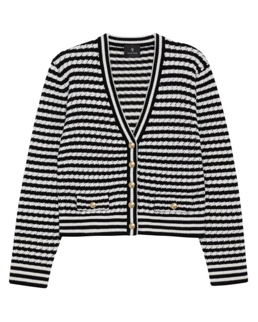 Anine Bing Black Gwen Cardigan