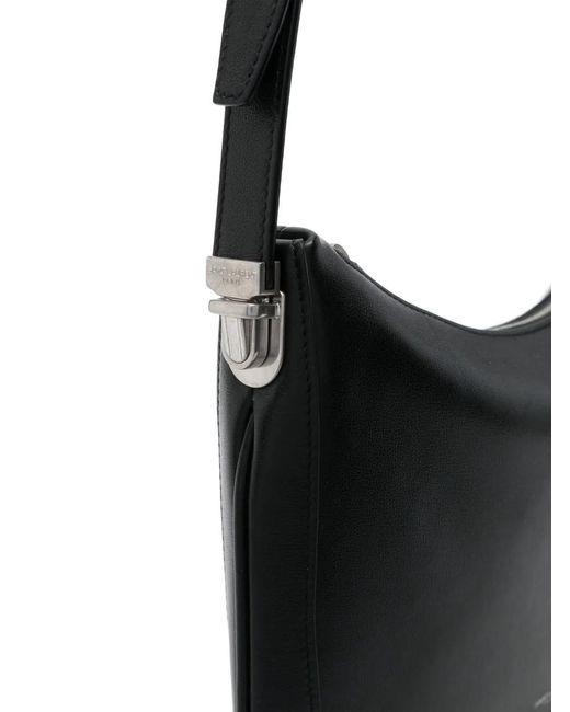 Saint Laurent Black Ysl Mbag E Caligola for men