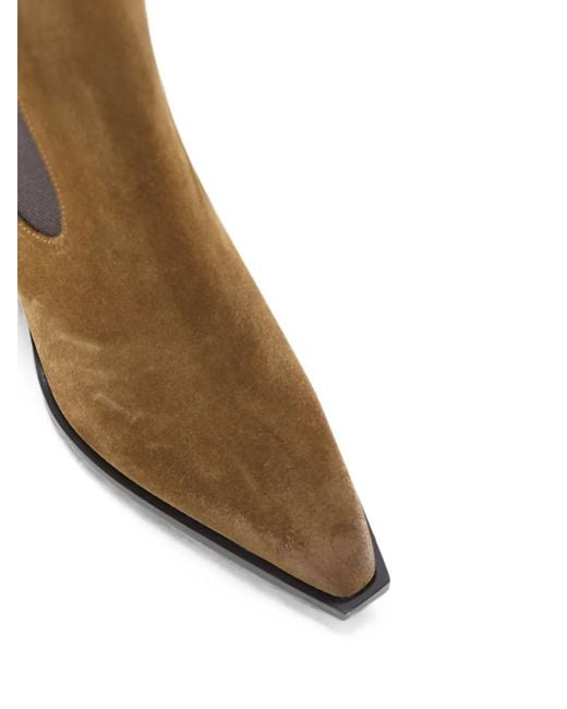 Notabene Brown Luna Suede Chelsea Boots