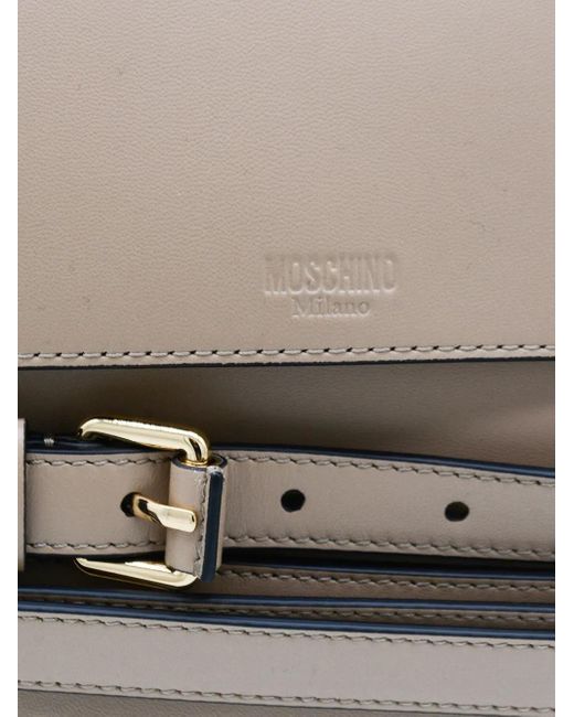 Moschino Women's Natural Tie Me Shoulder Bag shoulder bags