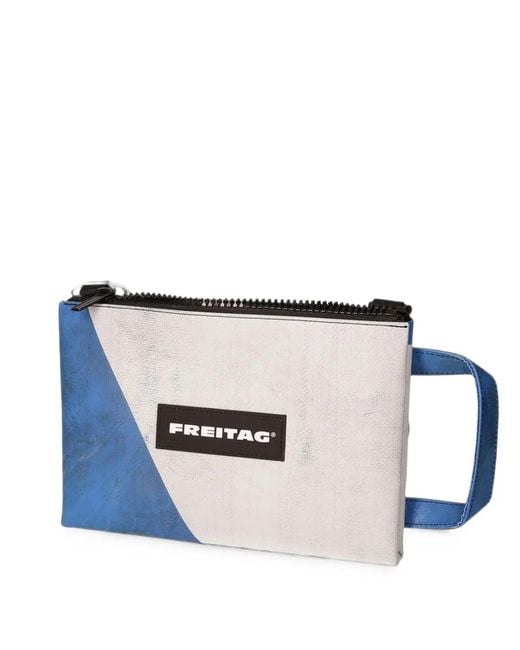 Freitag Blue Eddie Messenger Bag for men