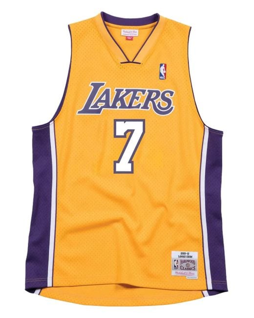 Débardeur Lamar Odom Nba Los Angeles Lakers 2009 Swingman Mitchell & Ness pour homme en coloris Blue