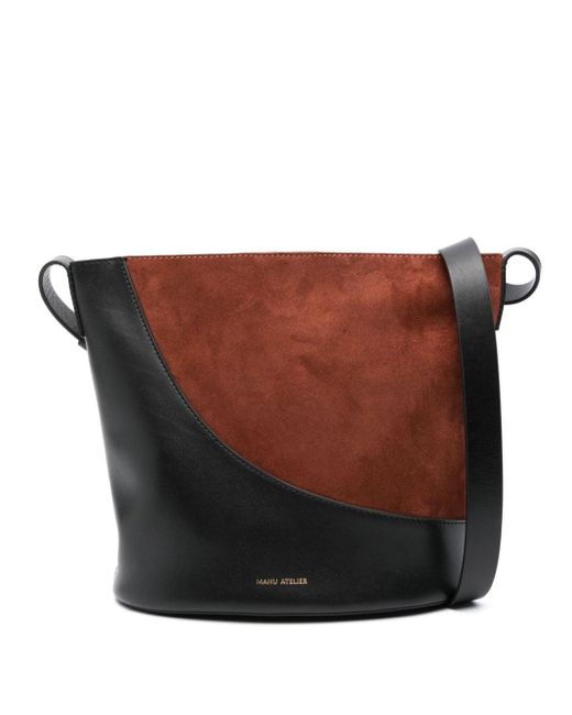 MANU Atelier Brown Nova Bucket Shoulder Bag