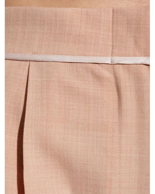 Forte_forte Natural Pleated Trousers