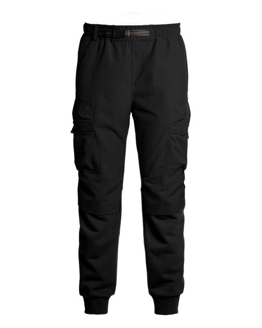 Parajumpers Black Pantalon De Jogging Osage Élastique À Poches Cargo for men