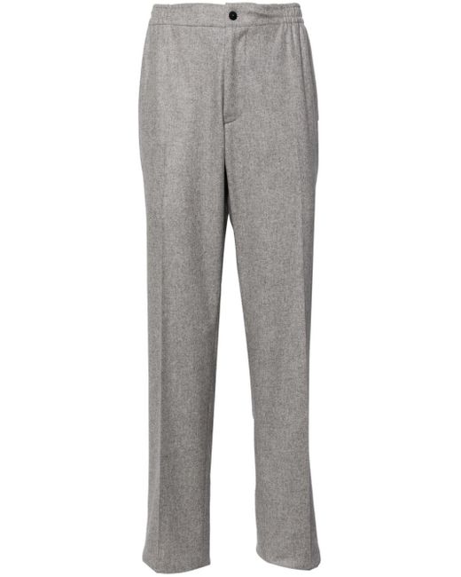 Pantalones rectos Kiton de hombre de color Gray