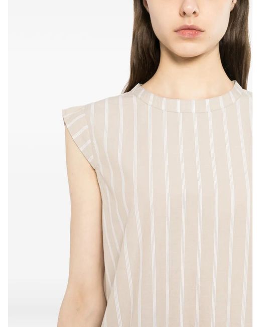 Care By Me Natural Laura Leaf Top