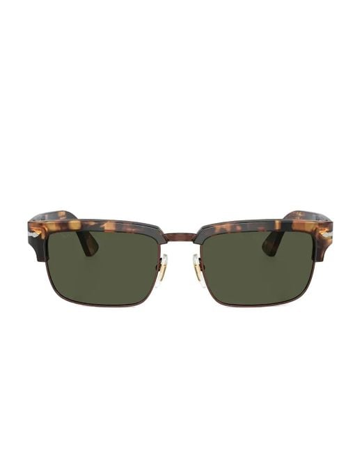 Lunettes De Soleil À Effet Écailles De Tortue Persol en coloris Green