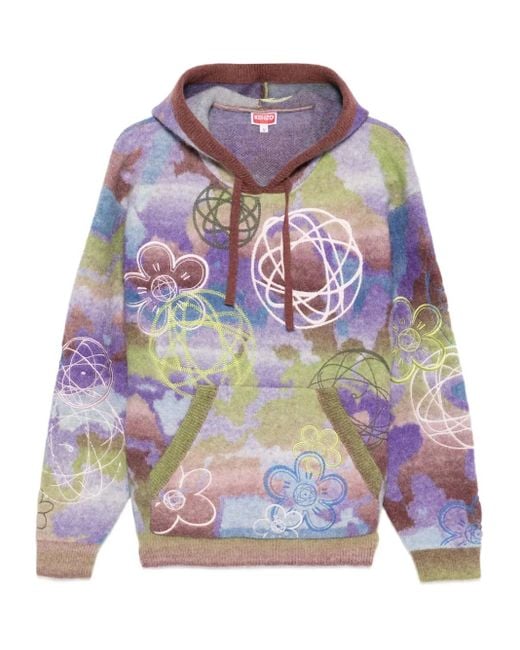 KENZO Multicolor X Futura 2000 Hoodie for men
