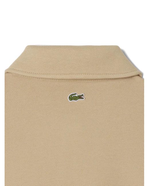 Lacoste Natural Logo-Patch Polo Top