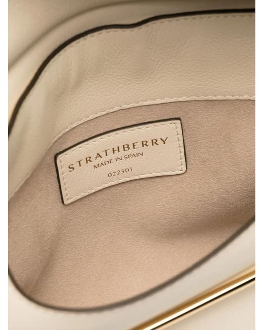 Strathberry Natural Stylist Clutch Bag