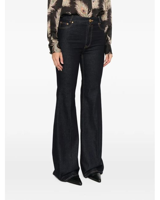 Zimmermann Black Flared Denim Jeans