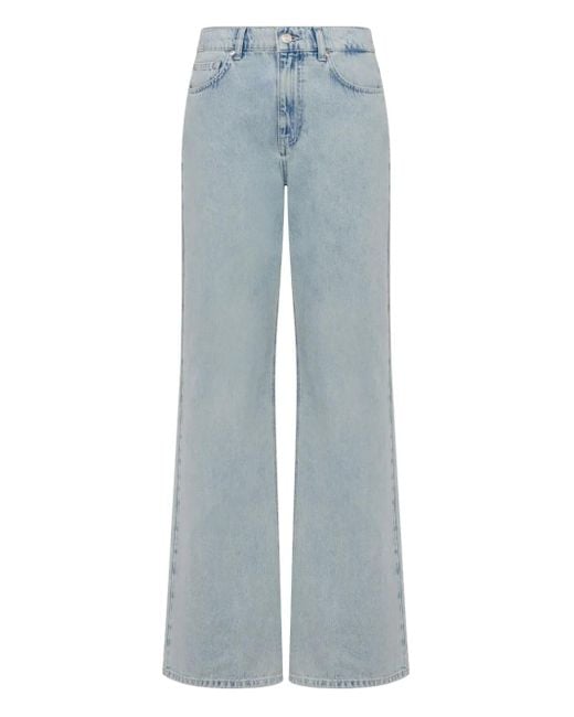 Moschino Blue Flared Jeans