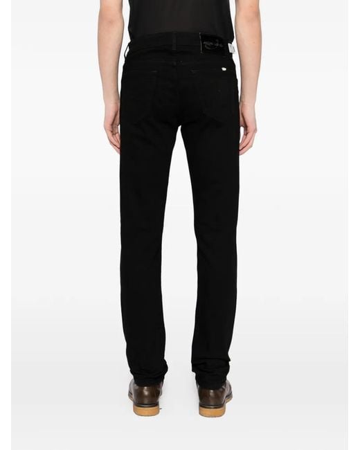 Jacob Cohen Black Nick Slim-Fit Jeans for men