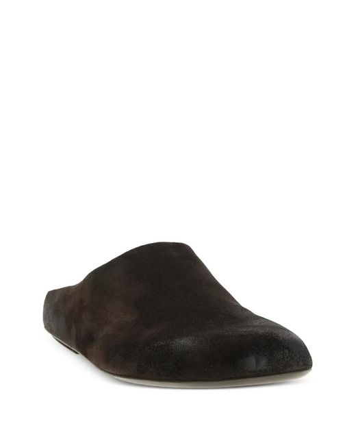 Marsèll Black Passo Square-Toe Mules for men