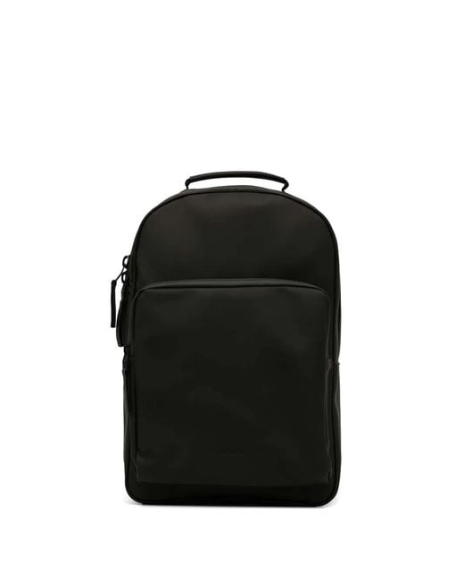 Rains Black Book Daypack Backpack