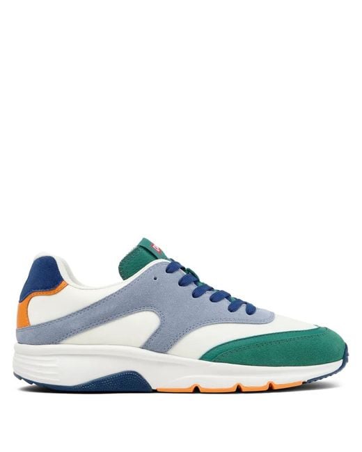 Camper Blue Drift Panelled Sneakers for men