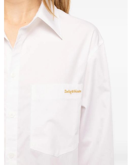 Zadig & Voltaire White Morning Shirt
