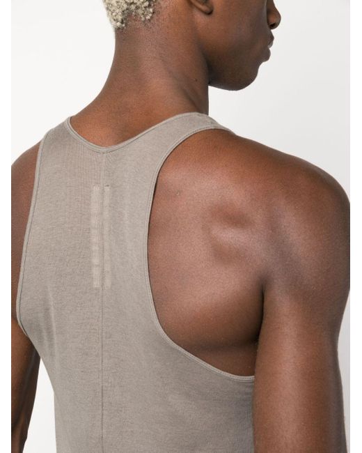 Rick Owens Semi-transparentes Trägershirt in Gray für Herren