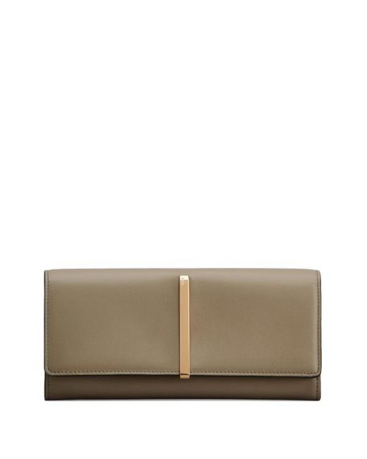 Tod's Gray Leather Wallet