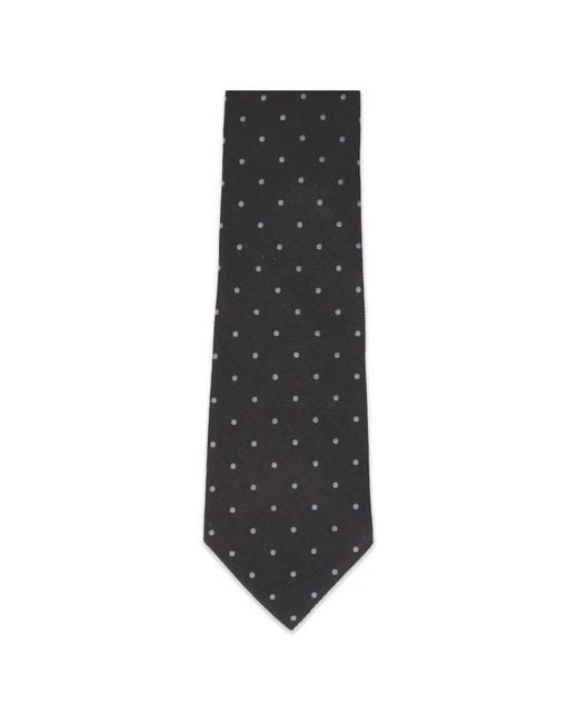Tom Ford Krawatte Mit Polka Dots in Gray für Herren
