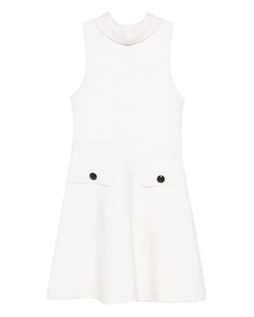 Dorothee Schumacher ラウンドネック ミニドレス White
