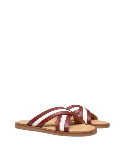 Bally Brown Glide Slides for men