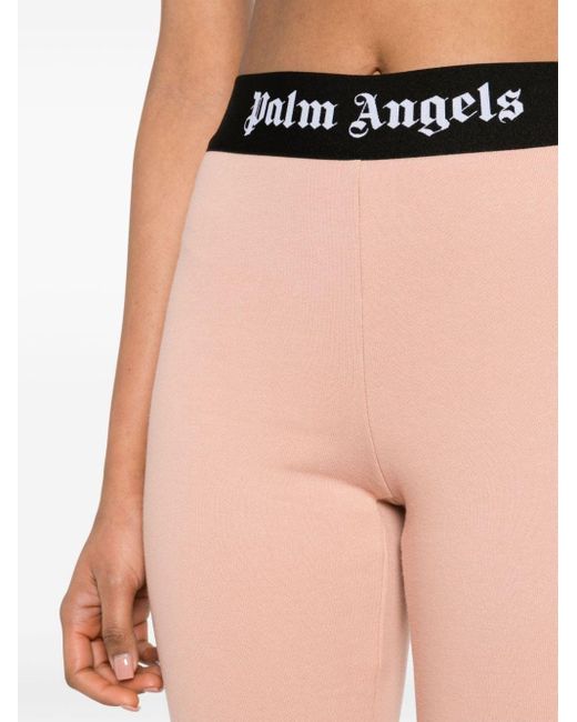 Palm Angels Pink Flared Track Pants