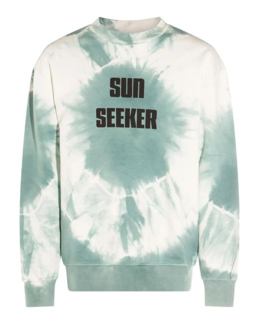 Mauna Kea Sweatshirt mit Batikmuster in Green für Herren