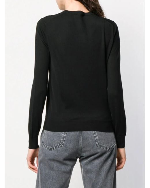 Theory Black Basic Sweater