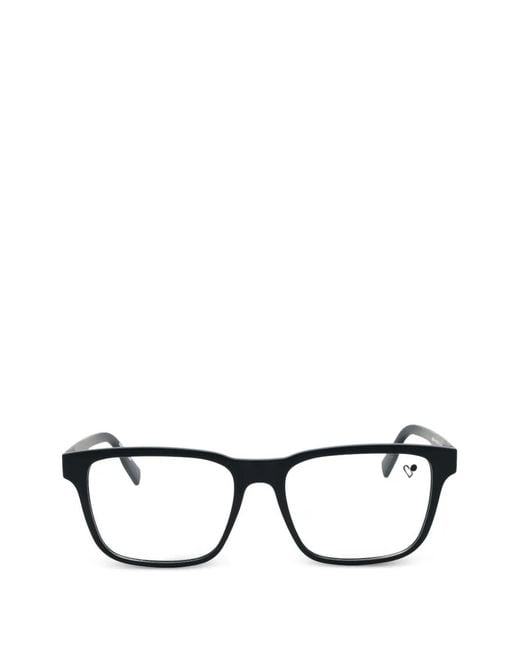 Lacoste Black Full-Rim Glasses for men