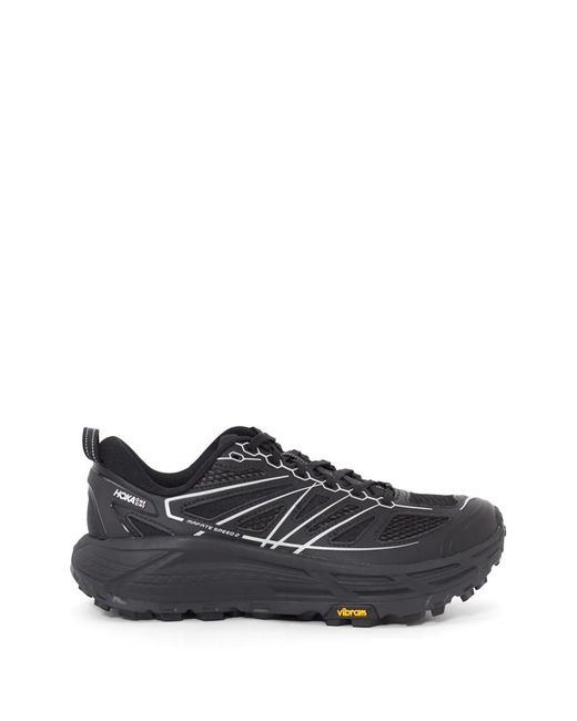 Hoka One One Black Stealth/Tech Mafate Speed 2 Running Shoes for men