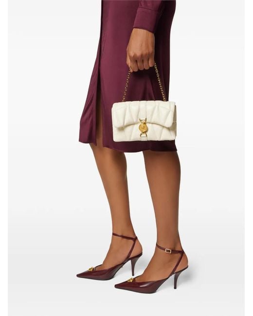 Versace Natural Kleio Quilted Nappa Mini Bag