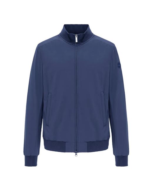 Colmar Blue Zip-Up Bomber Jacket for men