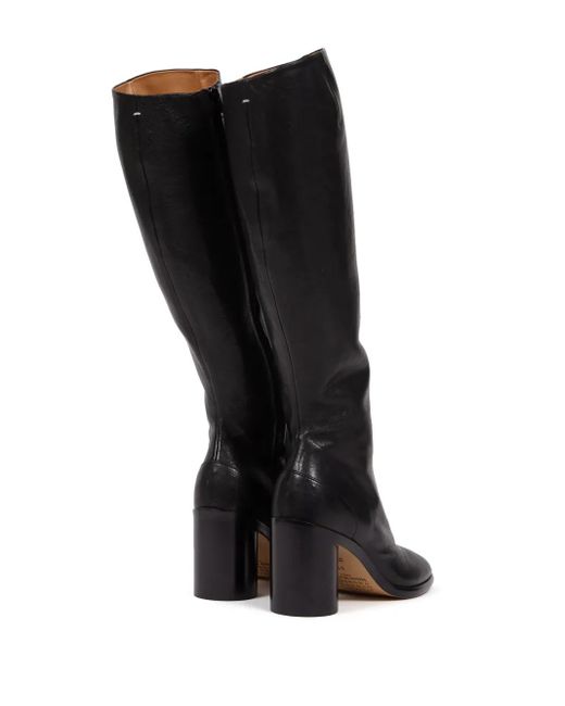 Maison Margiela Black Tabi Knee-High Boot