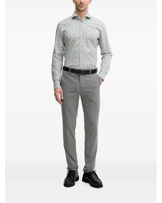Joop! Gray Patterned Shirt for men